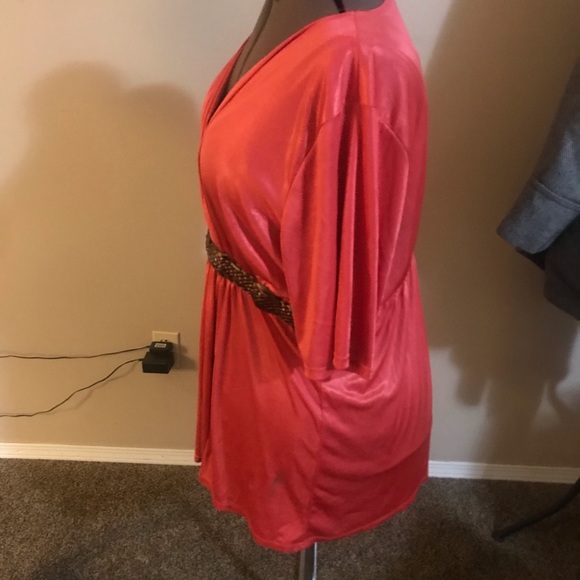 Maurices shimmering coral top - Picture 5 of 7